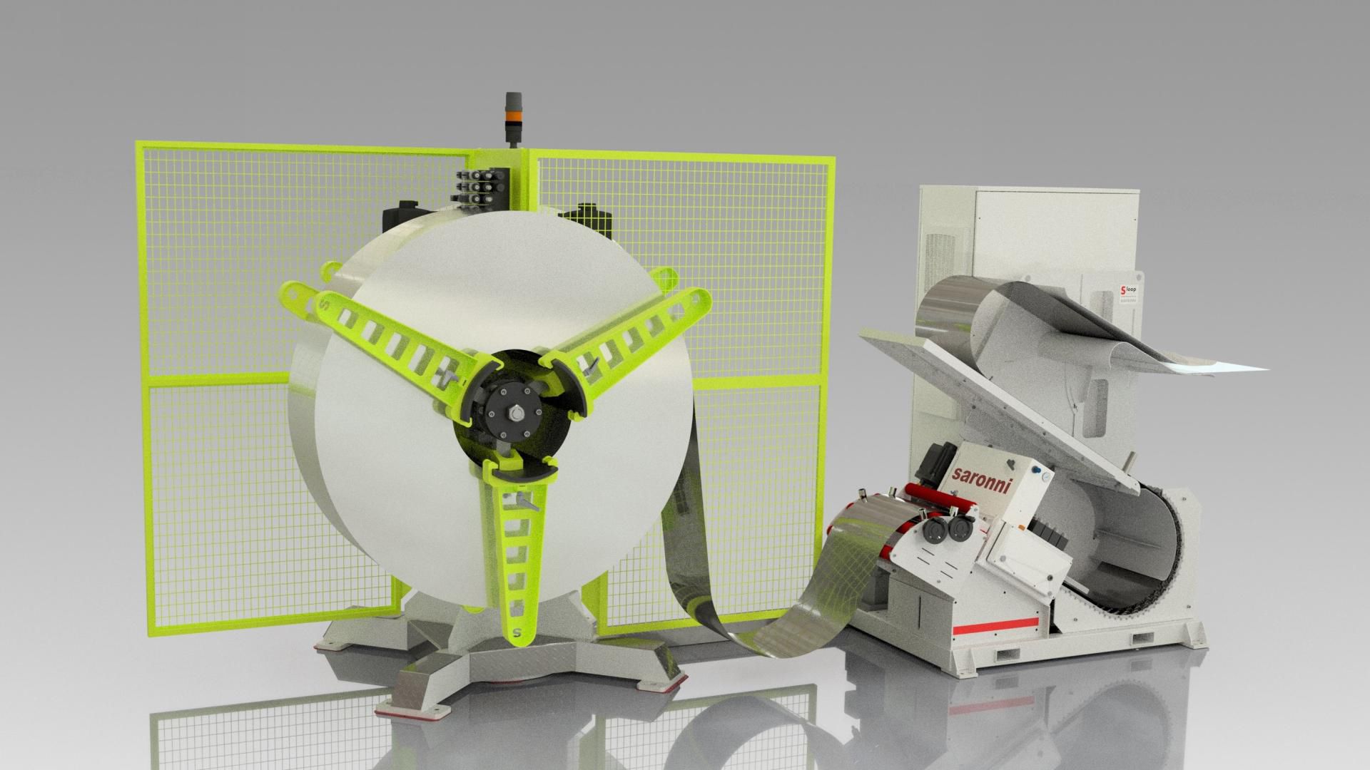 Ligne D Alimentation De Presse Pour Bandes En Acier Magn Tique Elma