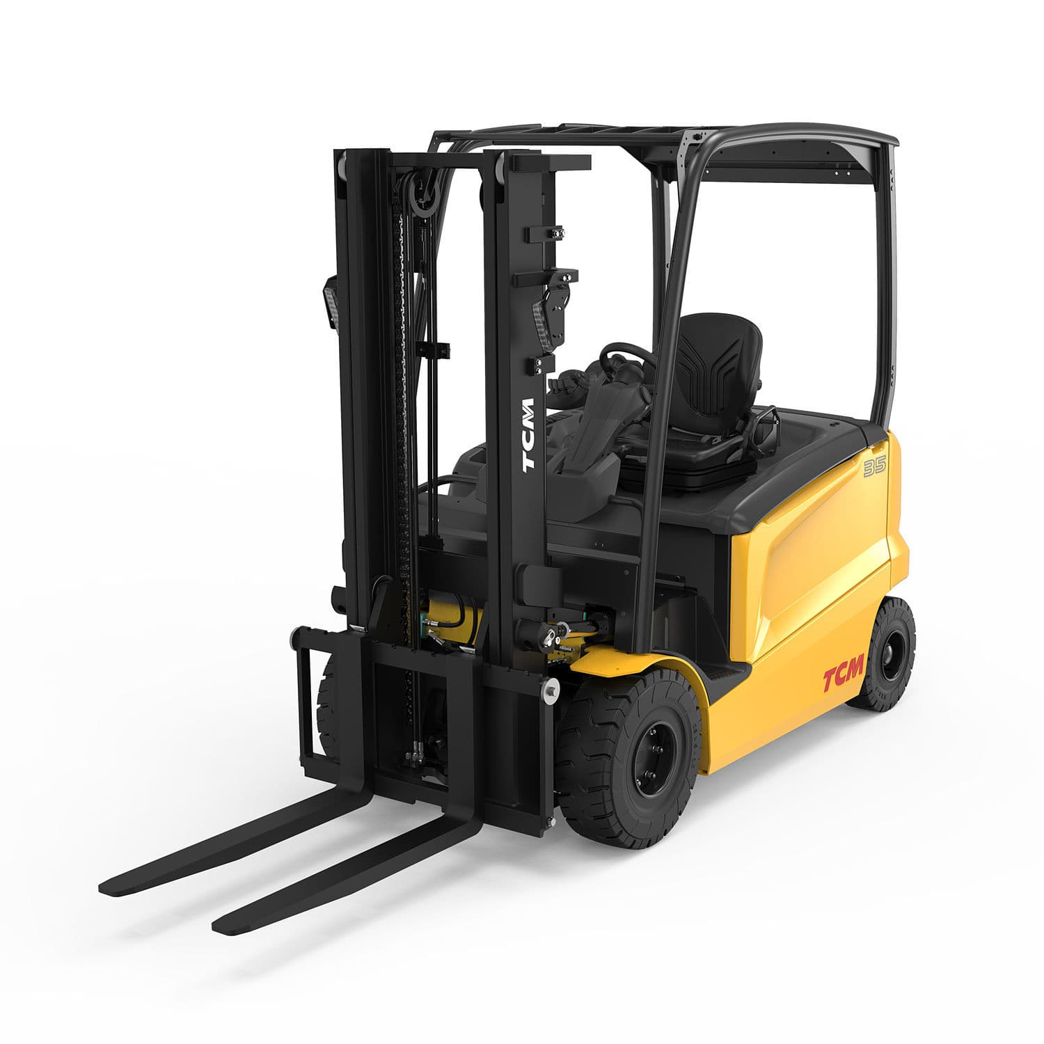 Chariot L Vateur Lectrique Fhb Series Tcm Forklift Conducteur