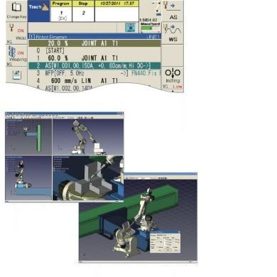 Logiciel De Simulation Fd St Otc Daihen Europe Gmbh Pour Robot De