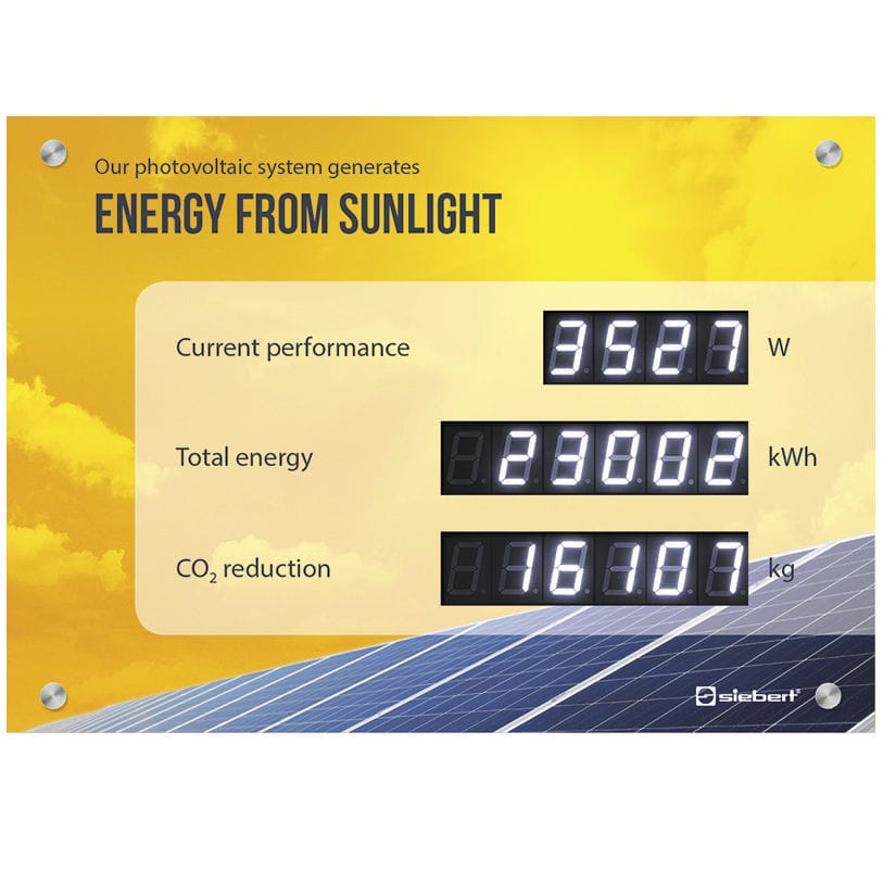 Afficheur Led Xc Sar N Siebert Industrieelektronik Gmbh