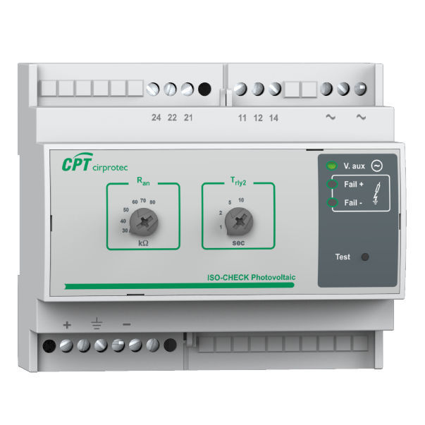 Contrôleur d isolement pour réseau AC ISO CHECK PV 600 Cirprotec