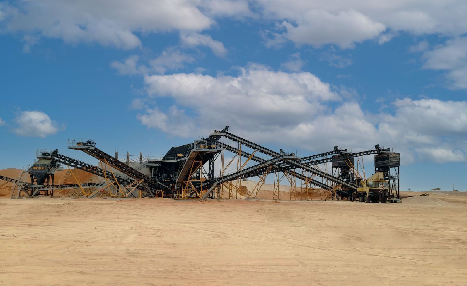 Groupe De Concassage Et De Criblage Stationnaire Fabo Crushing