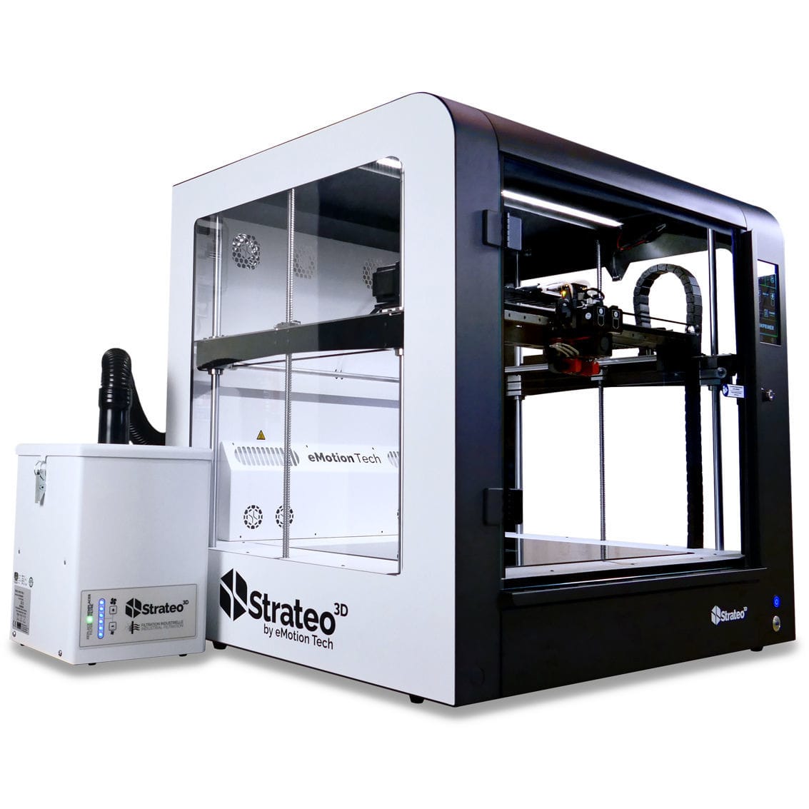 Imprimante 3D ABS STRATEO3D DUAL600 EMotionTech PLA PETG TPU