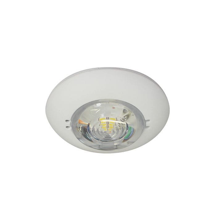 Éclairage de secours LED EM T R Luxo ASA à LED en polycarbonate