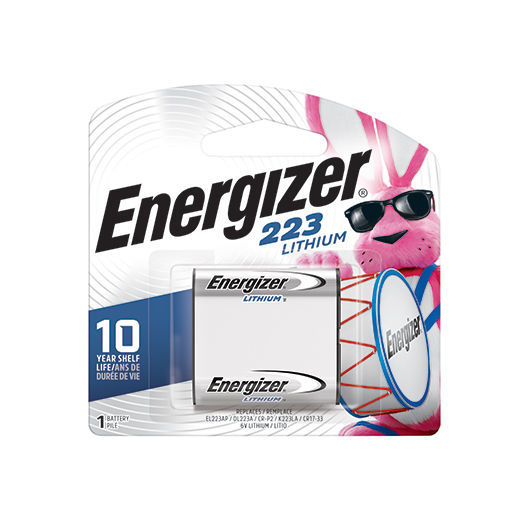 Batterie Lithium 223 Energizer Holdings Inc Cylindrique 6 V IEC