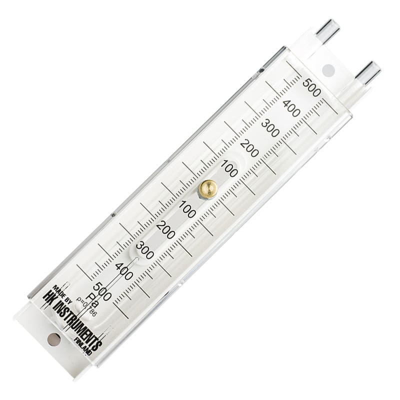 Manomètre différentiel MMU HK INSTRUMENTS analogique à colonne