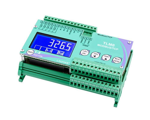 Indicateur Transmetteur De Pesage Num Rique Tlm Modbus Tcp Laumas