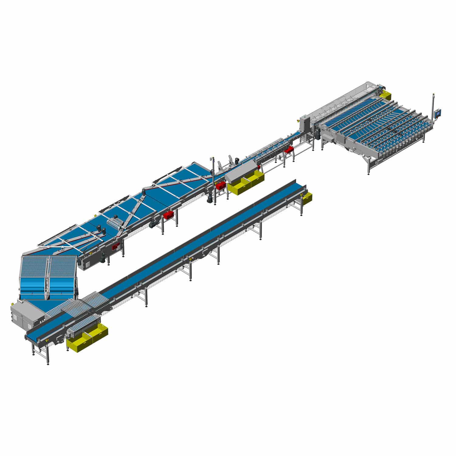 Alimentateur Lin Aire Countfeeder Hs Tg Packaging Bvba Totalement