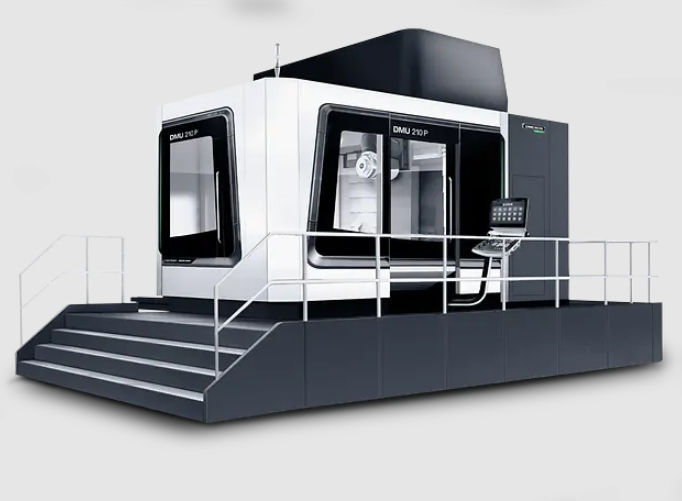 Centre De Tournage Fraisage Cnc Dmu P Fd Dmg Mori Vertical