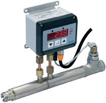 d&eacute;bitm&egrave;tre &agrave; pression diff&eacute;rentielle max. 350 &deg;C, 20 - 1000 l/min | DFM4 Series SINGLE Temperiertechnik