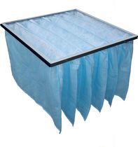 filtre &agrave; poche pour air/gaz en fibres synth&eacute;tiques 20 - 25 mm, G4 | CU4 series Jasun