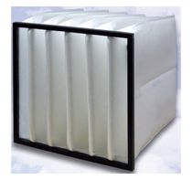 filtre &agrave; poche pour air/gaz (pr&eacute;-filtration grossi&egrave;re) G3 / G4 Volz Luftfilter GmbH & Co. KG