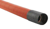 gaine annel&eacute;e en poly&eacute;thyl&egrave;ne pour la protection de c&acirc;bles souterrains DN 40 - 200 | EUCAPROTECT Eupen Plastic Pipe Division