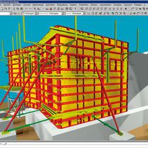 logiciel de planification de coffrage sous Autocad 2D, 3D | Plan pro PASCHAL-Werk G. Maier