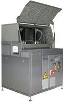 machine de nettoyage &agrave; ultrasons pour mat&eacute;riaux en fil, ruban, tige, tube et barre TCS1200 Hielscher