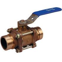 vanne &agrave; boisseau sph&eacute;rique 3-pi&egrave;ces en bronze 1 1/2" - 2 1/2", 600 psi | G-595-Y-66  NIBCO