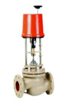 vanne de r&eacute;gulation 2/2 voies motoris&eacute;e DN 15 - 150, max. 40 bar | MV-5512A/B series Avcon Controls PVT. Ltd.