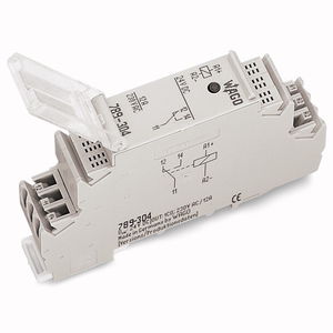 module relais de commutation / à montage sur rail DIN / compact