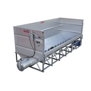 cuve avec convoyeur à vis / pour l'industrie vinicole / en inox / de process