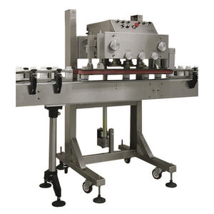 capsuleuse linéaire / totalement automatique / semi-automatique / pour bouteilles en plastique