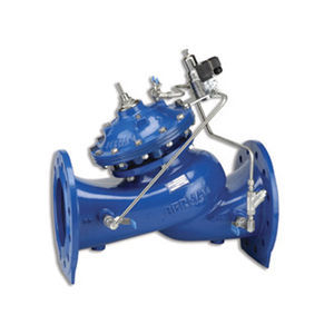 soupape de décharge à membrane / à commande hydraulique