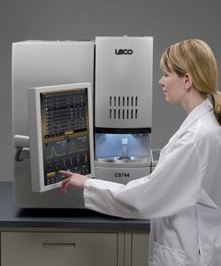 analyseur de soufre / de carbone / de combustion / benchtop