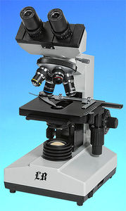 microscope de laboratoire / binoculaire / à illumination LED / d'alignement