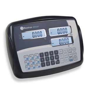 indicateur de pesage affichage LCD / IP54 / pour balance plate-forme