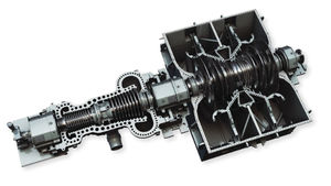 turbine à vapeur / à cycle combiné / mono-arbre