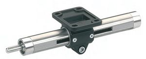 unité linéaire électrique / manuelle / à vis trapézoïdale / compacte