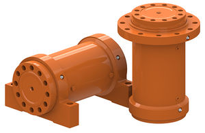 actionneur rotatif / hydraulique / à double effet / à pignon crémaillère