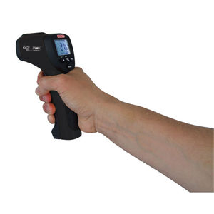 thermomètre à infrarouge / numérique / portable / avec visée laser double