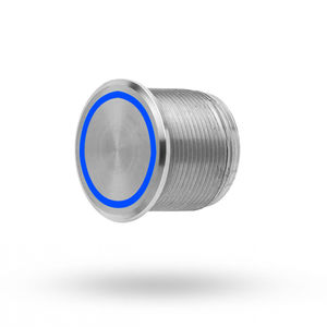 interrupteur piézoélectrique / capacitif / unipolaire / lumineux (LED)