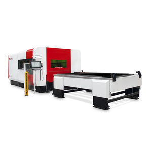 machine de découpe laser à fibre / pour métal / CNC / compacte