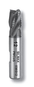fraise monobloc / d'ébauche / HSS / à 2 dents