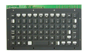 clavier encastrable / à touches mécaniques / 101-104 touches / sans dispositif de pointage