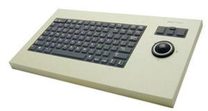 clavier de bureau / à touches mécaniques / 101-104 touches / avec trackball
