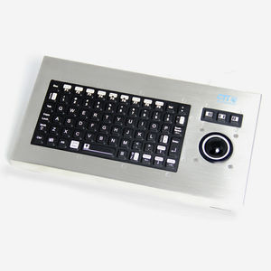 clavier de bureau / à touches mécaniques / 101-104 touches / avec trackball