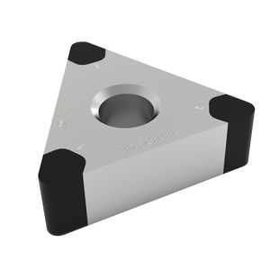 plaquette de coupe amovible pour usinage / PCBN / pour métaux lourds / pour fonte