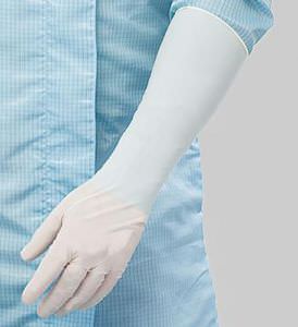 gant de salle blanche / protection chimique / en nitrile / en latex