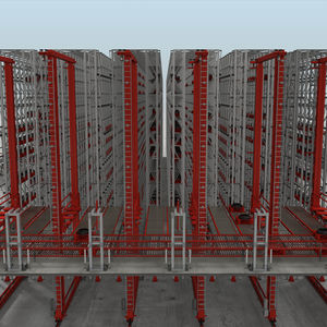 magasin automatique vertical / horizontal / pour entrepôts / à transtockeur