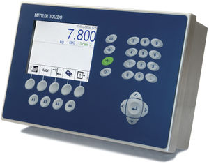 indicateur de pesage numérique / encastrable / programmable