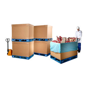 caisse-palette en carton / de transport / de stockage / pour applications alimentaires