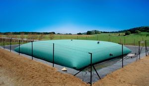 cuve pour engrais liquide / souple / de stockage / en polyester