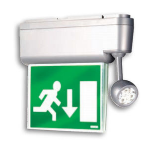 éclairage de secours / à LED / en applique / étanche