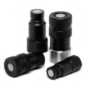 raccord rapide / droit / hydraulique / en acier inoxydable