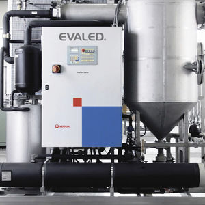 évaporateur sous vide / à circulation forcée / de process / automatique