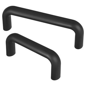 poignée étrier / pour porte / en acier inoxydable / en U