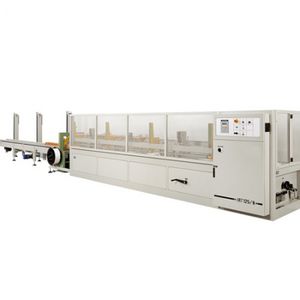 machine d'emballage automatique / contrôlée par PLC / en ligne / pour tuyaux