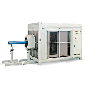 machine à fileter les tubes semi-automatique / pour tubes en matière plastique